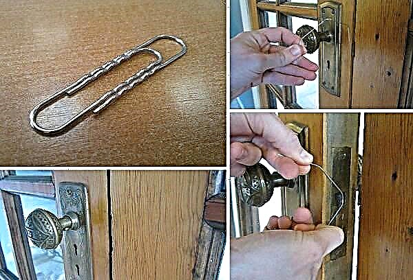 O que pode ser feito se a porta interna for fechada com força e não for possível abri-la pela maçaneta
