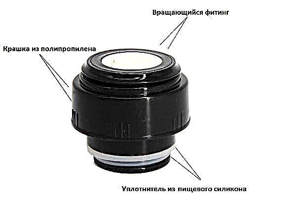 How to repair a thermos lid with a button or valve