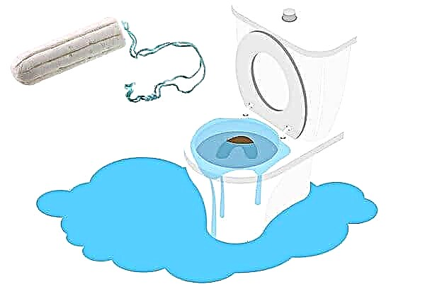 Why you can not wash off tampons or laying in the toilet - a conversation without exaggeration