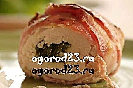 Chicken breast with spinach - recipe with video